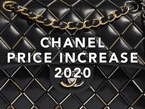 chanel increase price 2020 usa|Chanel bags price increase.